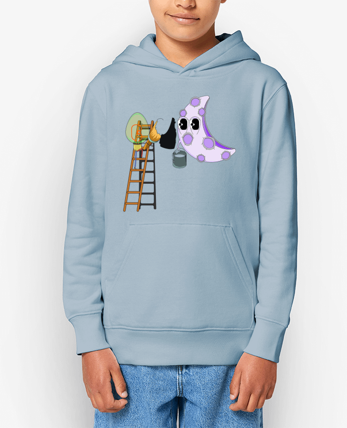 Sweat enfant ON THE MOON Par Santiaguen