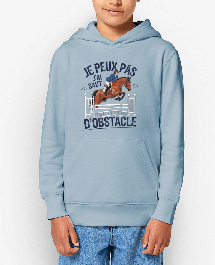 Sweat enfant je peux pas j'ai saut d'obstacle Par bwilfy