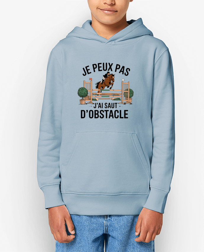 Sweat enfant je peux pas j'ai saut d'obstacle Par bwilfy