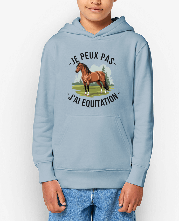 Sweat enfant je peux pas j'ai equitation Par bwilfy