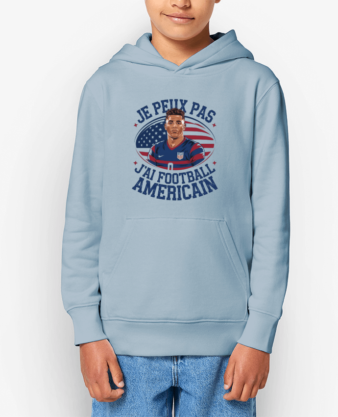 Sweat enfant je peux pas j'ai football américain Par bwilfy