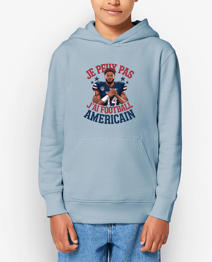 Sweat enfant je peux pas j'ai football américain Par bwilfy