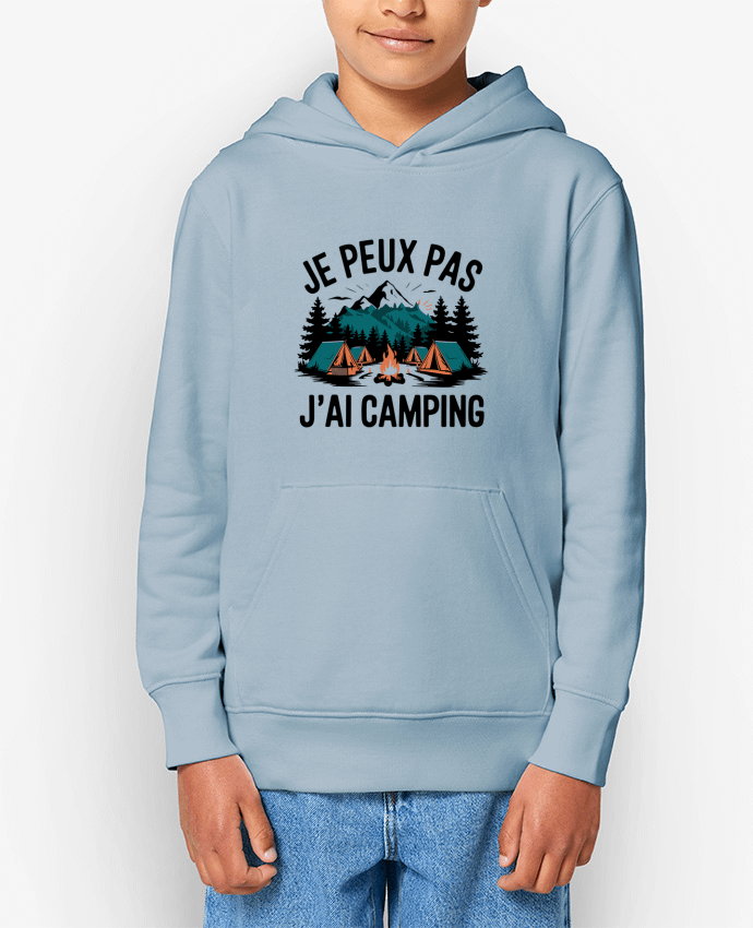 Sweat enfant je peux pas j'ai camping Par bwilfy