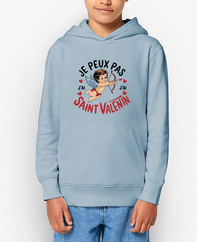 Sweat enfant je peux pas j'ai saint Valentin Par bwilfy