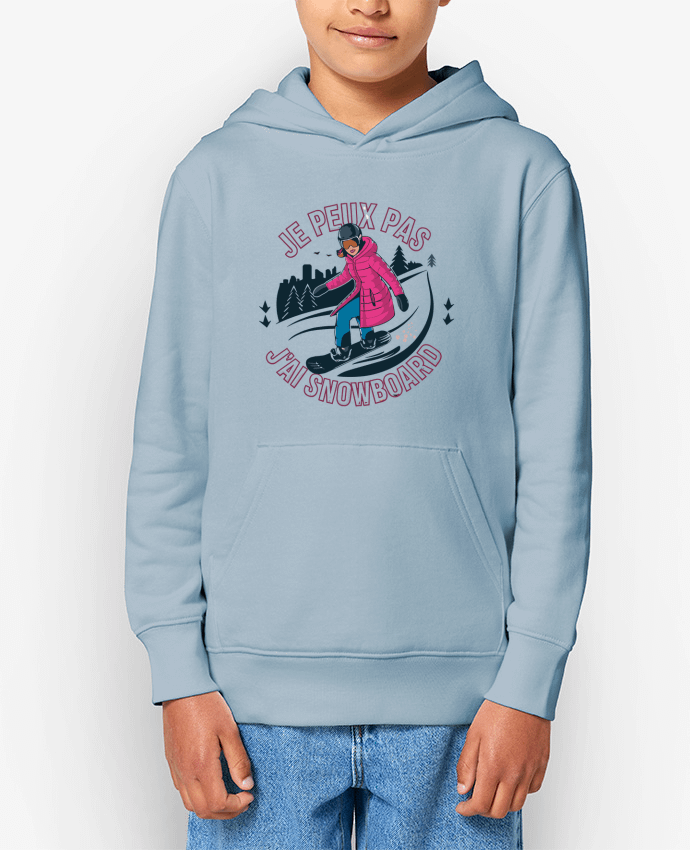 Sweat enfant je peux pas j'ai snowboard Par bwilfy