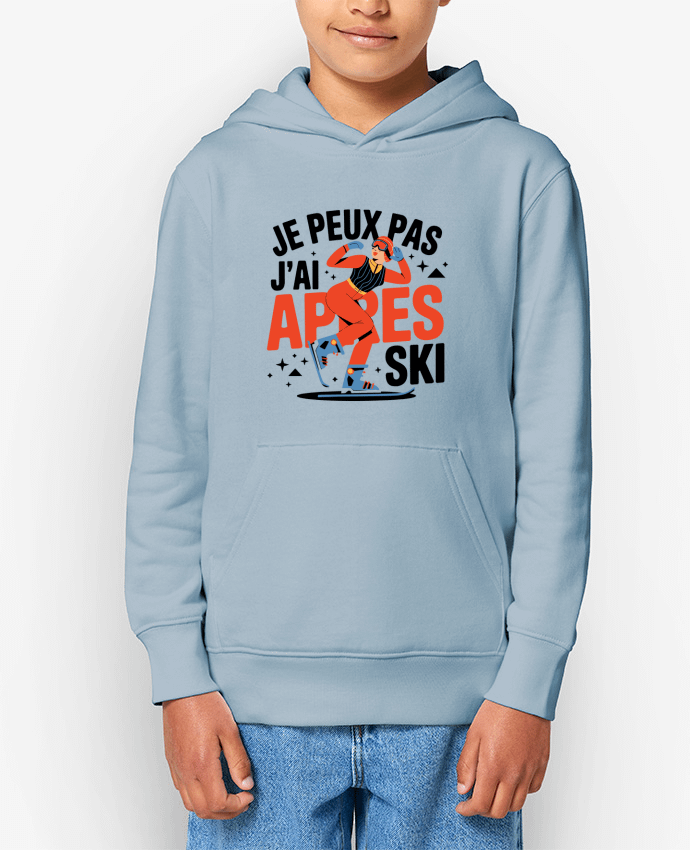 Sweat enfant je peux pas j'ai après ski Par bwilfy