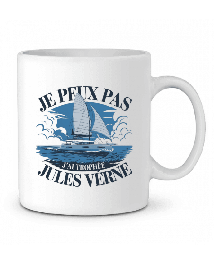 Mug  je peux pas j'ai trophée  Jules verne par bwilfy