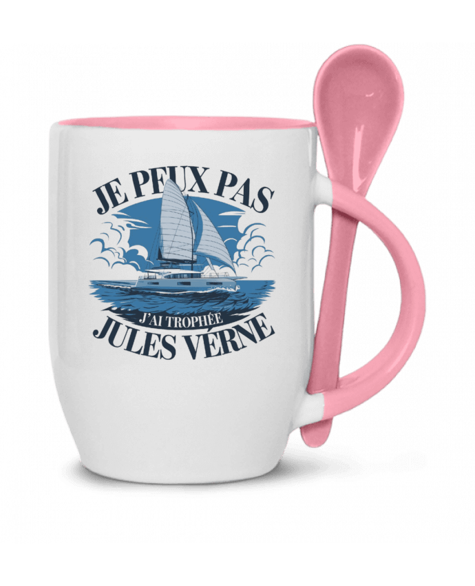  Tasse cuillère je peux pas j'ai trophée  Jules verne par bwilfy