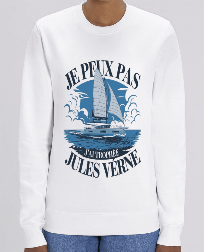 Sweat-shirt je peux pas j'ai trophée  Jules verne Par bwilfy