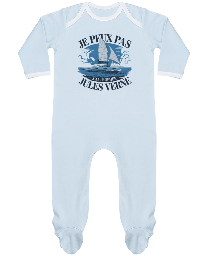 Body Pyjama Bébé je peux pas j'ai trophée  Jules verne par bwilfy