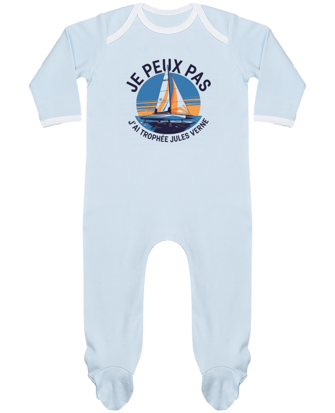 Body Pyjama Bébé je peux pas j'ai trophée Jules verne par bwilfy