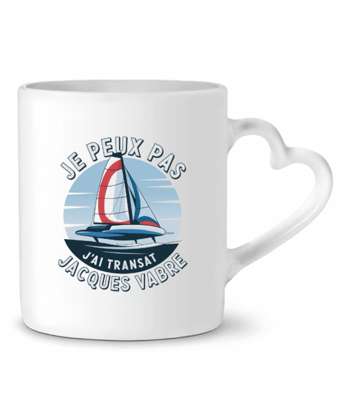 Mug coeur je peux pas j'ai transat jacques Vabre par bwilfy