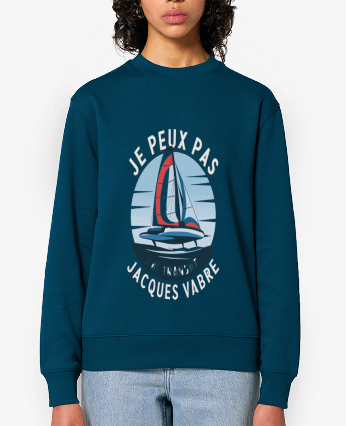 Sweat-shirt je peux pas j'ai transat jacques Vabre Par bwilfy