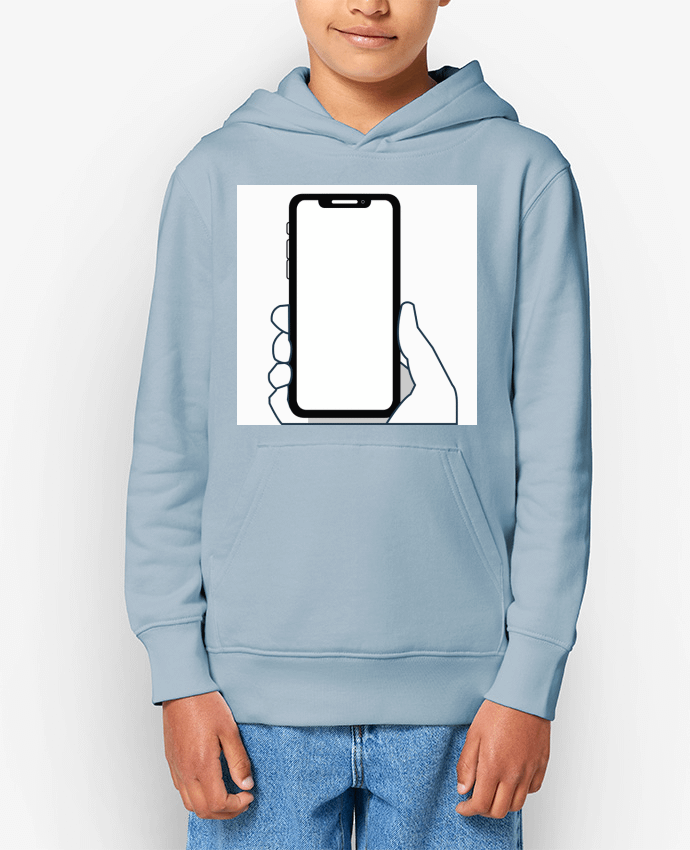 Sweat enfant Téléphone en main Par Elephant