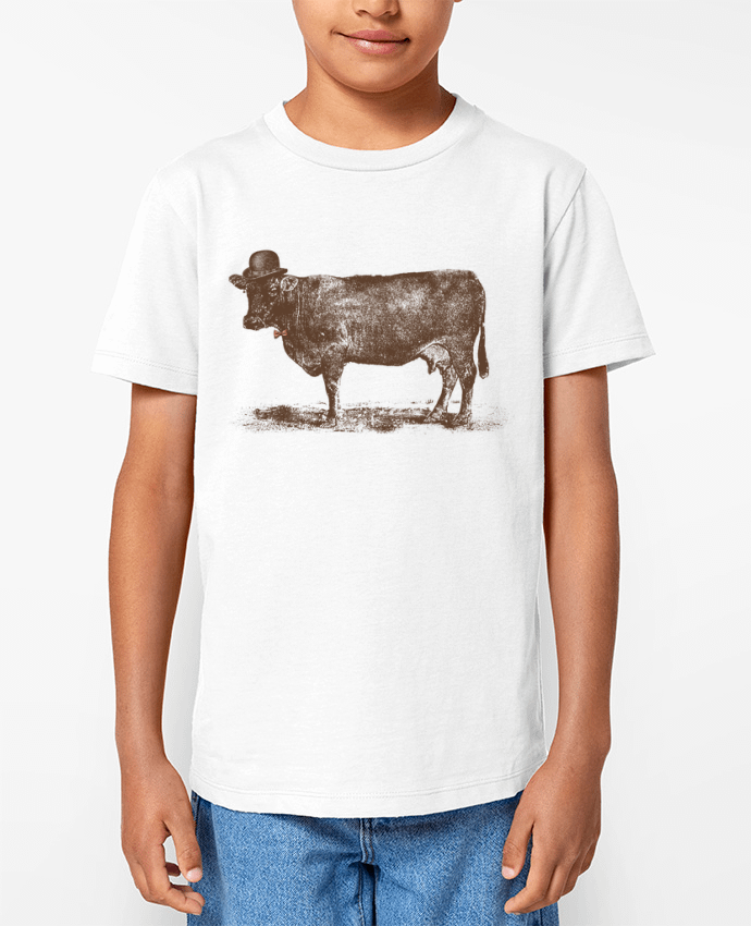T-shirt Enfant Cow Cow Nut Par Florent Bodart