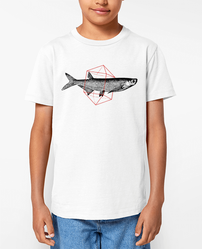 T-shirt Enfant Fish in geometrics Par Florent Bodart