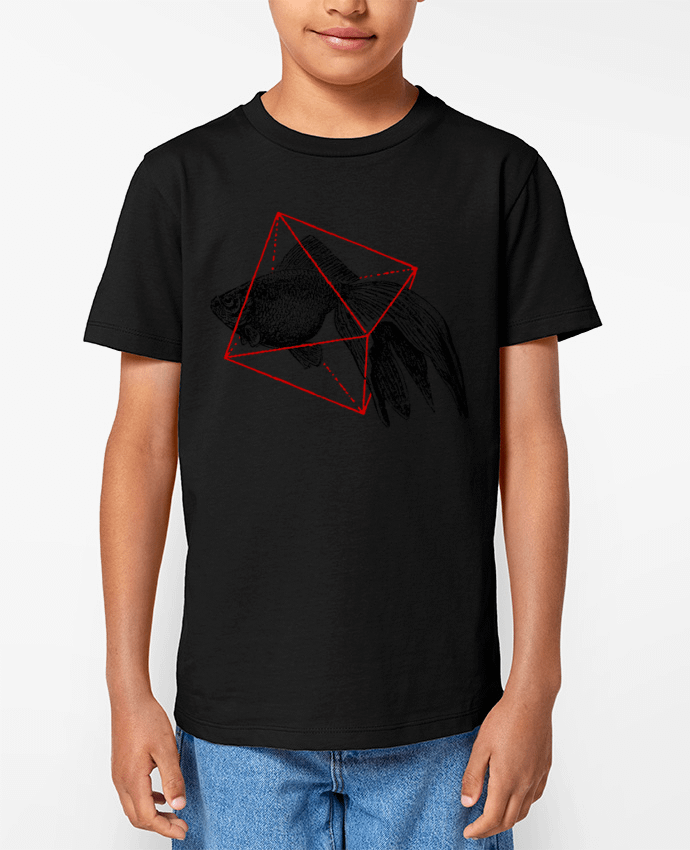 T-shirt Enfant Fish in geometrics II Par Florent Bodart