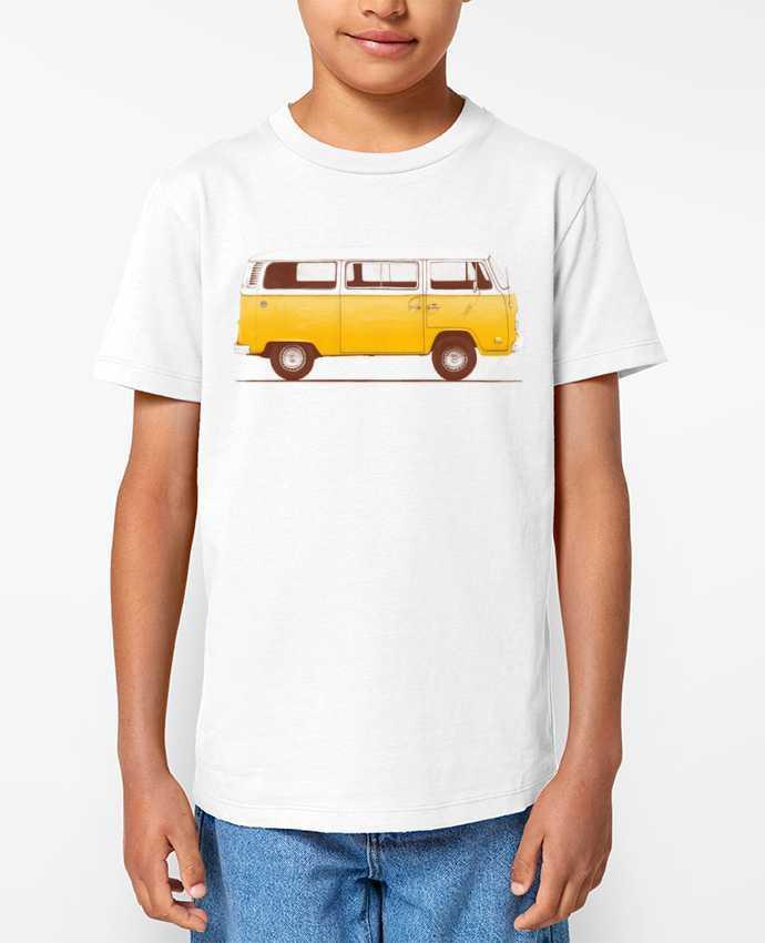 T-shirt Enfant Yellow Van Par Florent Bodart