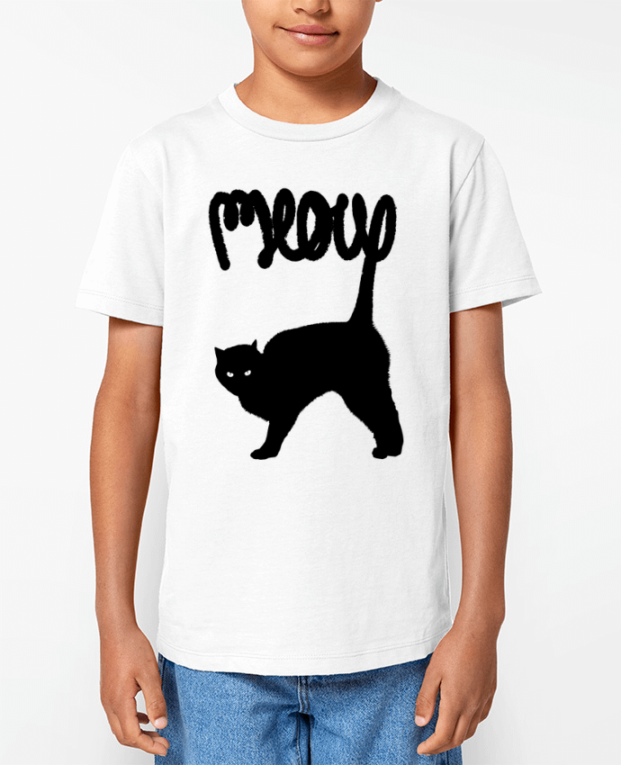 T-shirt Enfant Meow Par Florent Bodart