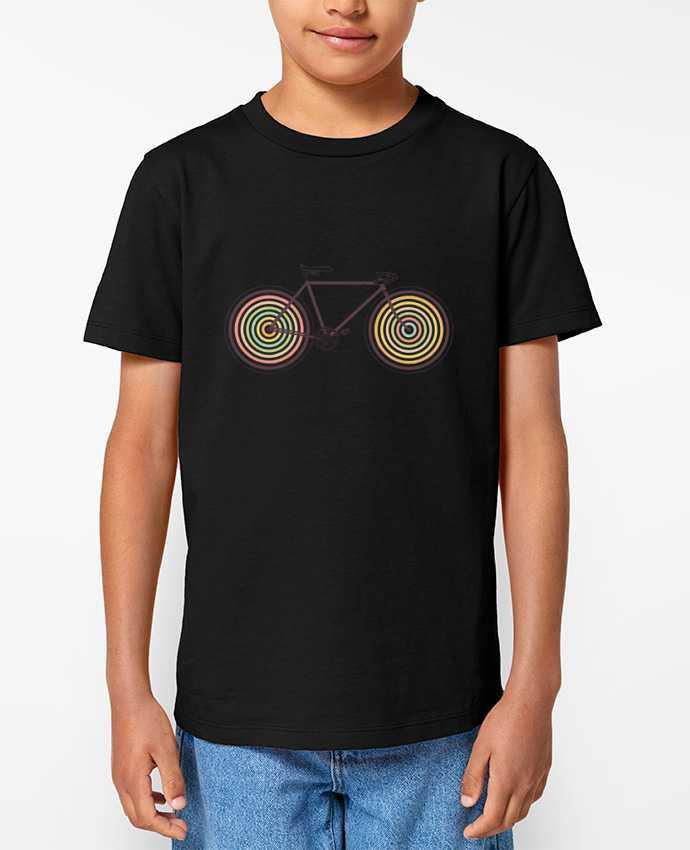 T-shirt Enfant Velocolor Par Florent Bodart