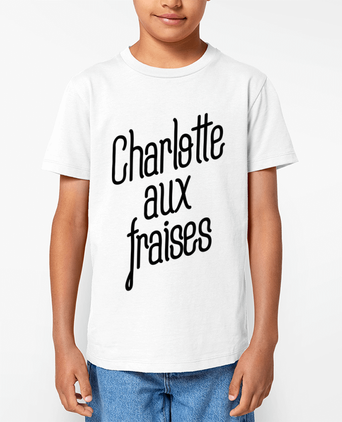 T-shirt Enfant Charlotte aux fraises Par tunetoo
