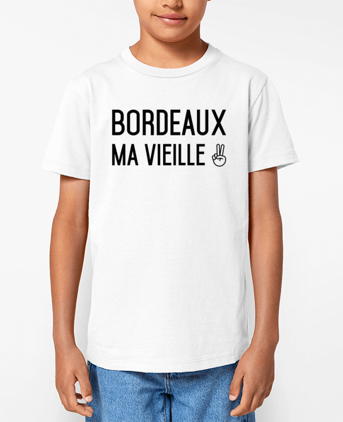 T-shirt Enfant Bordeaux ma vieille Par tunetoo
