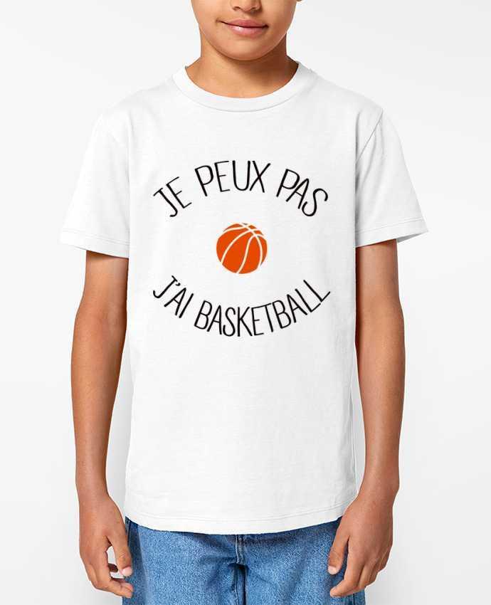 T-shirt Enfant je peux pas j'ai Basketball Par Freeyourshirt.com