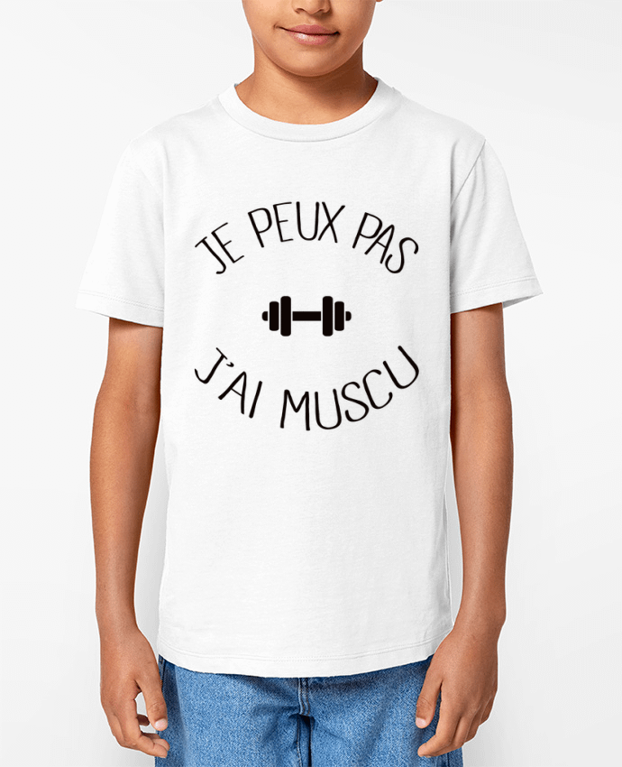 T-shirt Enfant Je peux pas j'ai Muscu Par Freeyourshirt.com