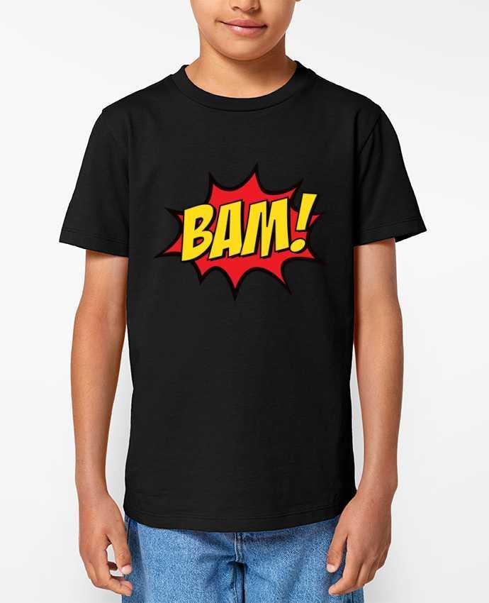 T-shirt écoresponsable enfant BAM ! Par Freeyourshirt.com