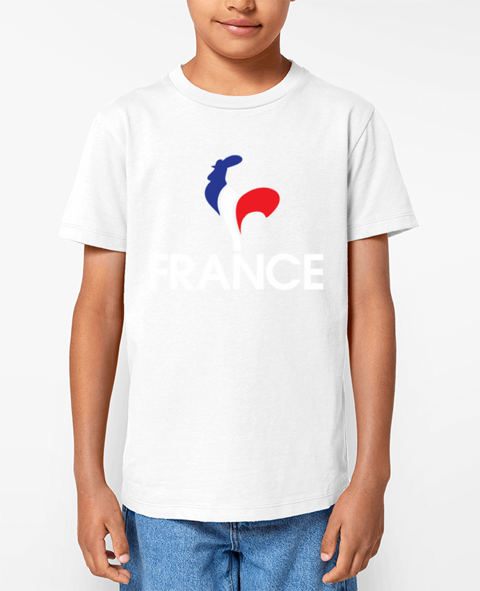 T-shirt Enfant France et Coq Par Freeyourshirt.com