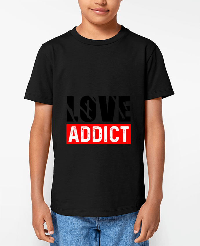 T-shirt Enfant Love Addict Par Sole Tshirt