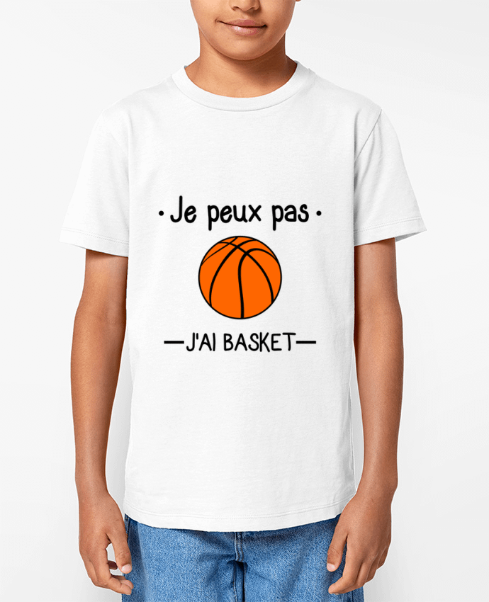 T-shirt Enfant Je peux pas j'ai basket,basketball,basket-ball Par Benichan