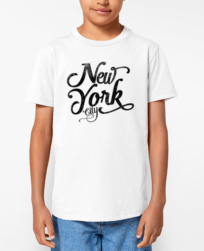 T-shirt Enfant New York City typographie Par justsayin
