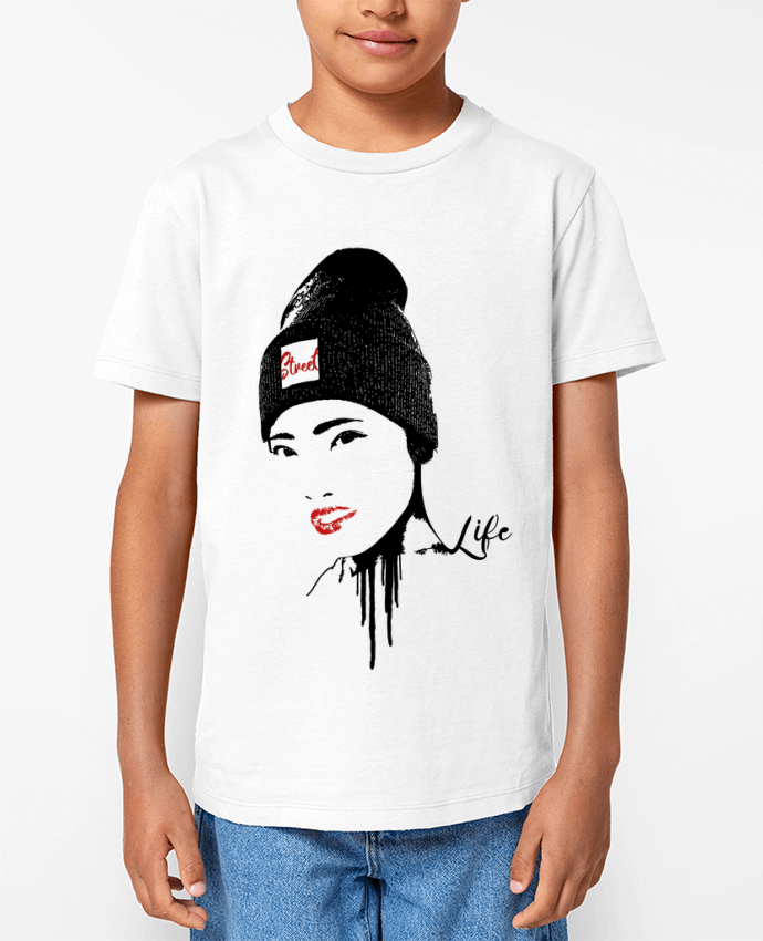 T-shirt Enfant Geisha Par Graff4Art