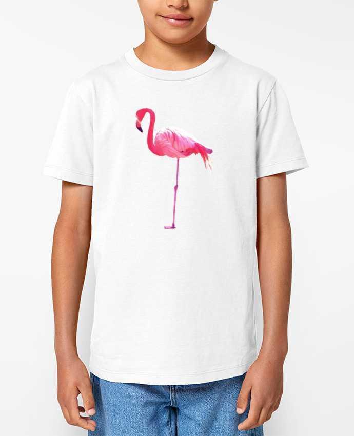 T-shirt Enfant Flamant rose Par justsayin