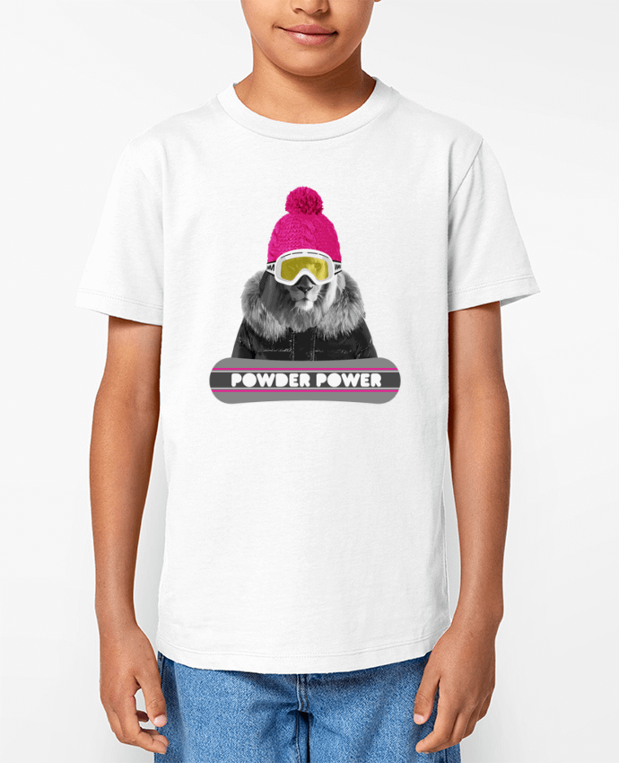 T-shirt Enfant Lion snowboard Par justsayin