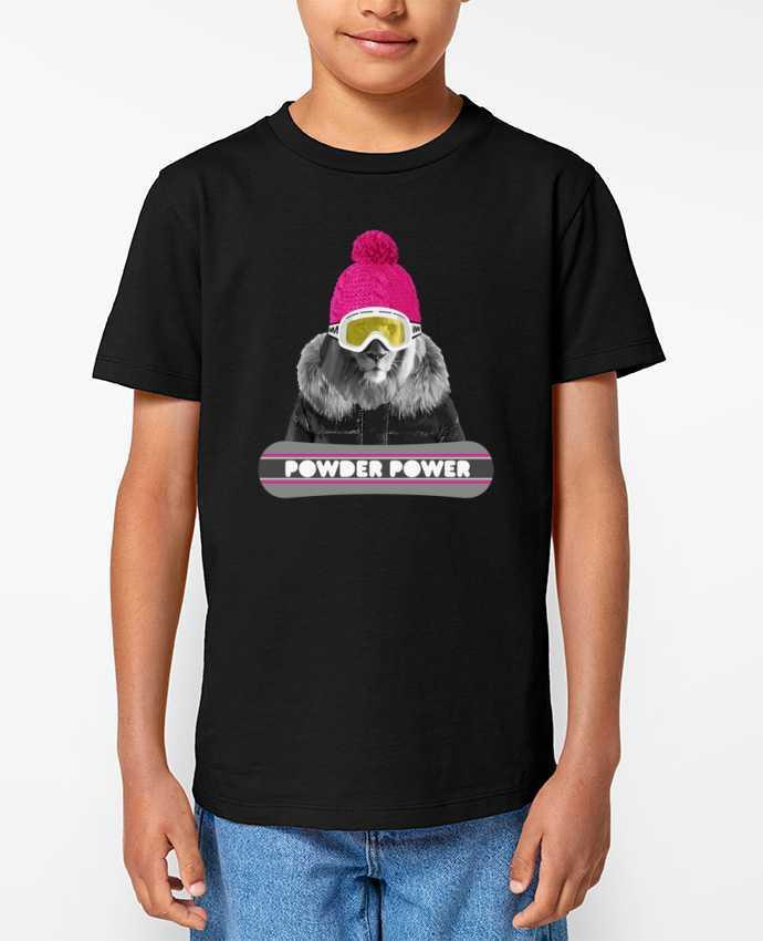 T-shirt Enfant Lion snowboard Par justsayin