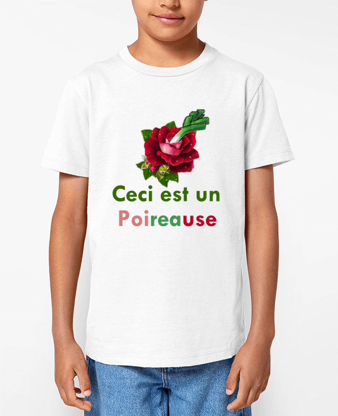 T-shirt Enfant Poireause Par Y E S