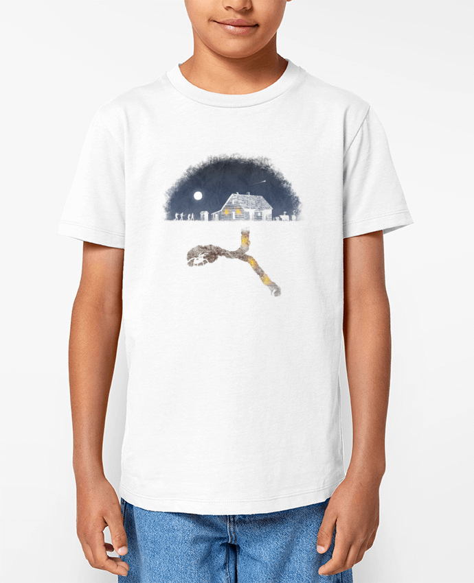 T-shirt écoresponsable enfant Always Digging Par Florent Bodart