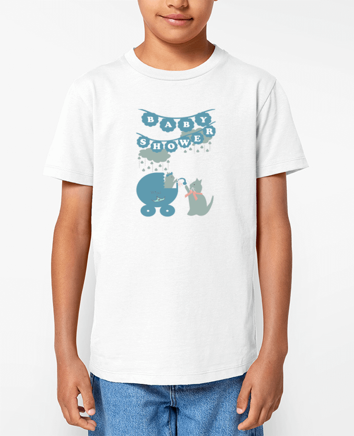 T-shirt écoresponsable enfant Baby shower Par Les Caprices de Filles