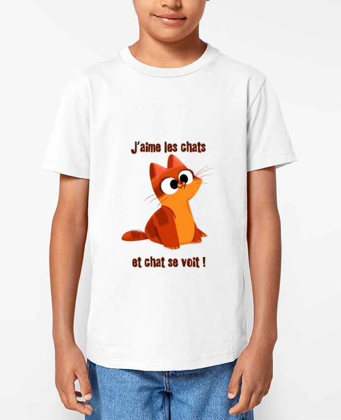 T-shirt Enfant Chaton Par emotionstudio