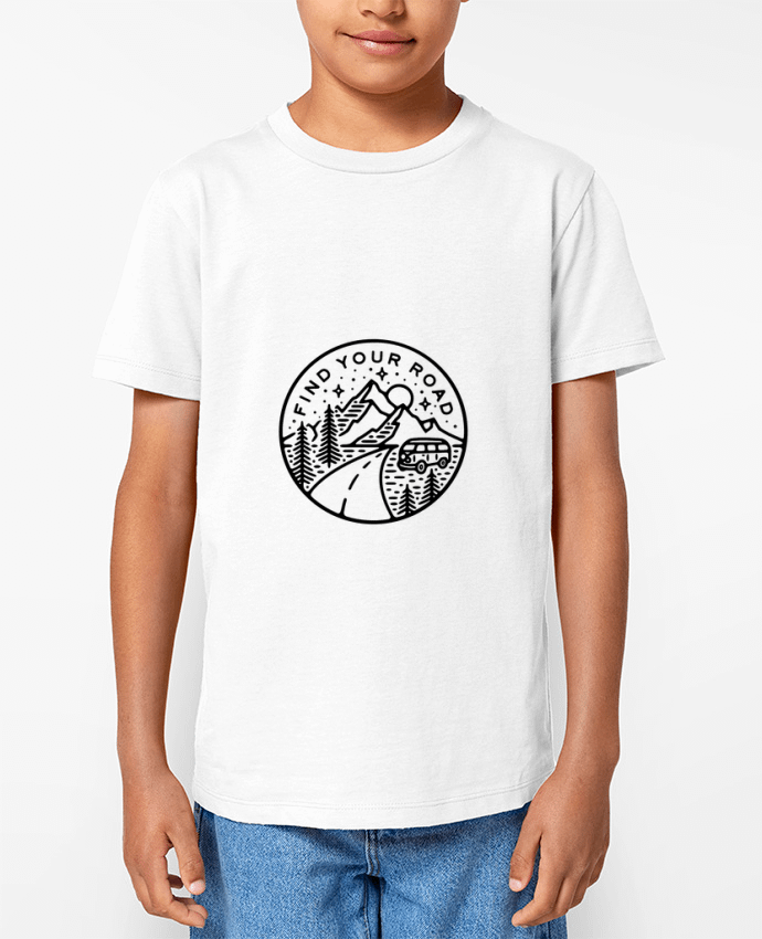 T-shirt Enfant FIND YOUR ROAD Par Likagraphe