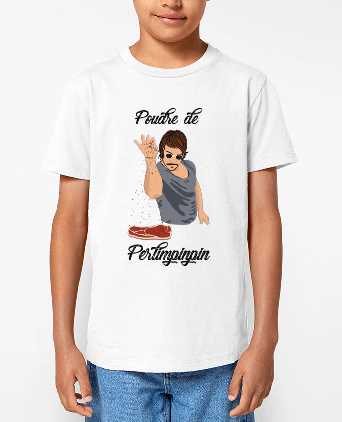 T-shirt Enfant Poudre de Perlimpinpin VS Salt Bae Par tunetoo