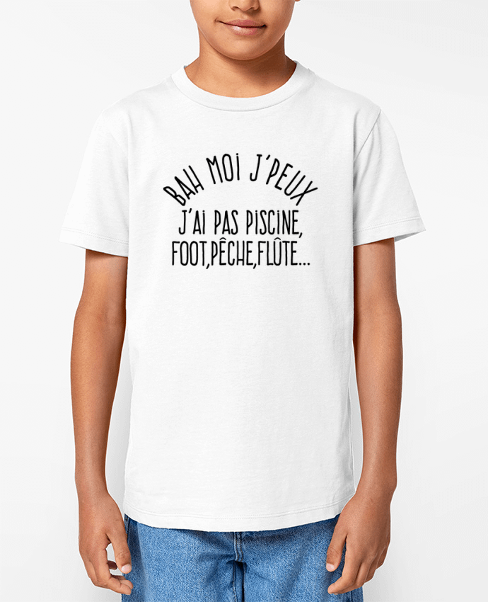 T-shirt Enfant Bah moi j'peux Par justsayin