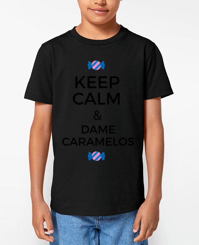 T-shirt Enfant Keep Calm and Dame Caramelos Par tunetoo