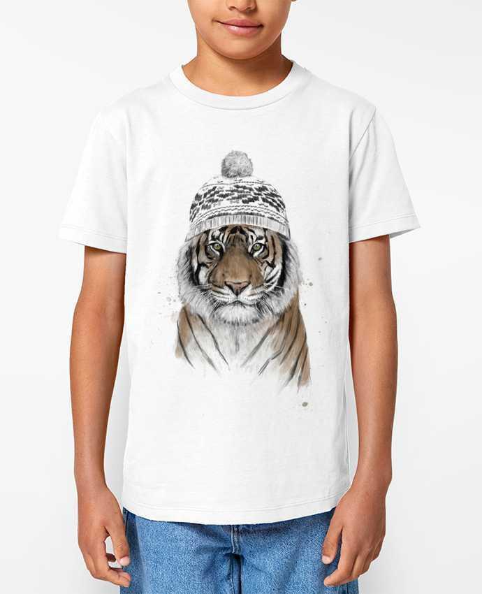 T-shirt Enfant Siberian tiger Par Balàzs Solti