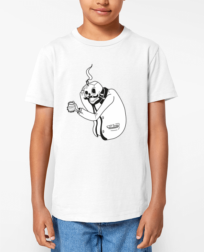 T-shirt Enfant Tête de mort Par LF Design
