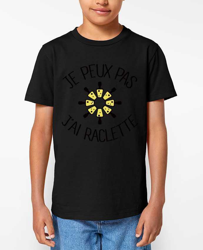 T-shirt Enfant Je peux pas j'ai Raclette Par Freeyourshirt.com