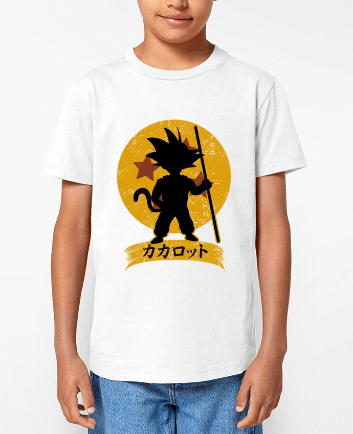 T-shirt Enfant Kakarrot Crest Par Kempo24