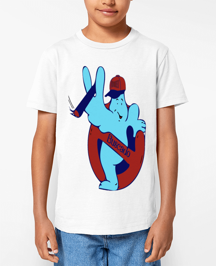 T-shirt Enfant Buscado blue Par David